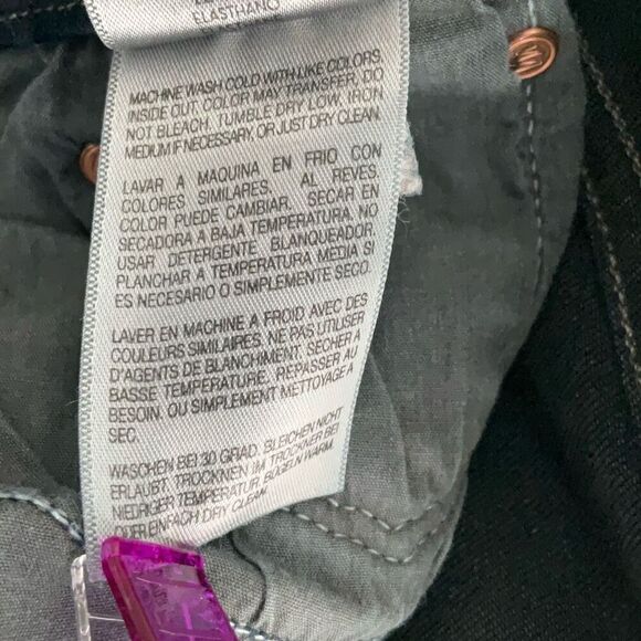 Mother The Looker Ankle Fray In Coffee Tea Or Me Mid Rise Denim Skinny Jeans Sz - Picture 10 of 11